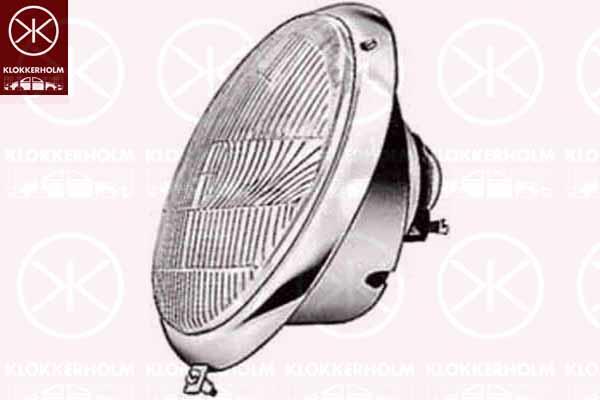 Headlight, R2 (Bilux), Left, Right, Hella, 111 941 039A (VW), 35662014 (PORSCHE), 111941021A (VW), 111941039 (VW), 111941039A (VW)