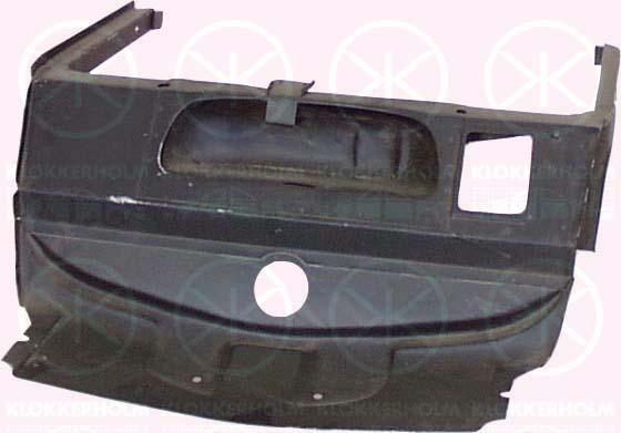 Radiator Support, Full Body Section, Inner Section, 113 805 505C (VW)