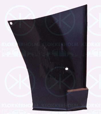 Inner Wing Panel, Door Pillar, Repair Panel, Left Front, Rear Section, 