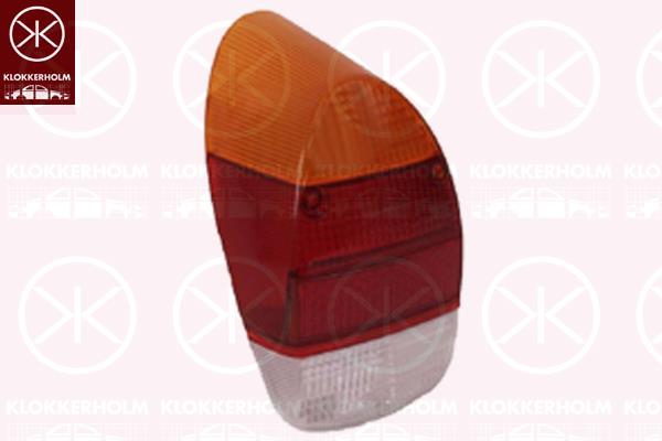 Lens, tail light assembly, Left, Right, 111 945 241M (VW), 111945241M (VW)