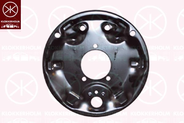 Splash Guard, brake disc, Brake Type: Drum Brake, Front Axle, 113609139 (VW), 181609139 (VW)