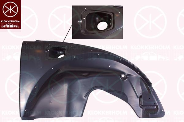 Inner Wing Panel, Full Body Section, Right Front, 113 809 022A (VW), 113 809 0228 (VW)