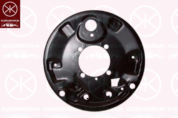 Splash Guard, brake disc, Brake Type: Drum Brake, Rear Axle Left, 113609439E (VW)