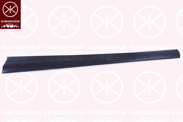 Foot/Running Board, Left, with trim strip, Width [mm]: 10, Full Body Section, 111 898 509B (VW)