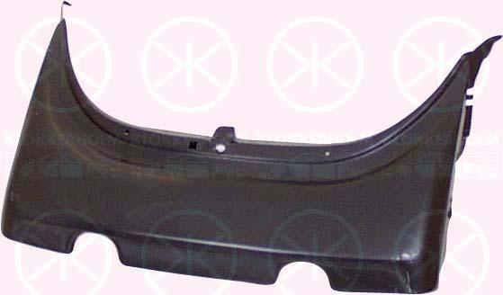 Rear Panel, Full Body Section, Exhaust System: Duplex (1 le./1 ri.), BAA 813 301A (VW)