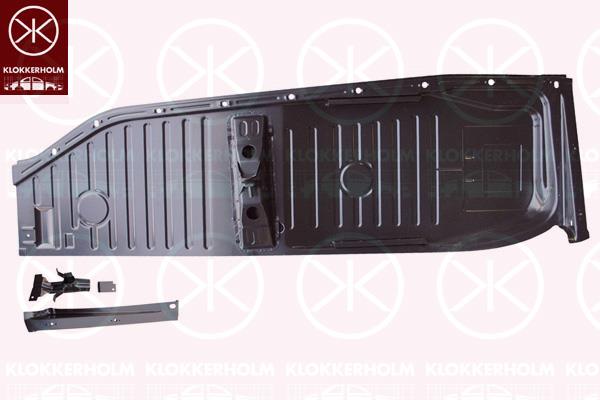 Body Floor, Full Body Section, Right, Sheet Strength [mm]: 1.2, 111 701 061Q SP2 (VW), 111 701 062QP (VW), 133 701 062CP (VW)