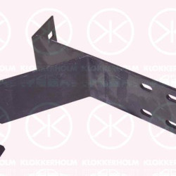 Mounting Bracket, bumper, Left Front, 133 707 133A (VW)