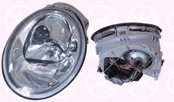 Headlight, H1/H1, with motor for headlamp levelling, Right, Illuminance [lx]: 20, 1C0 941 030D (VW), 1C0 941 030K (VW), 1C0 941 030J (VW)