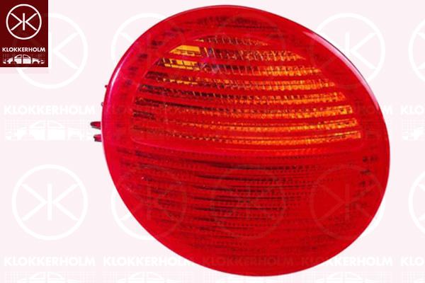 Tail Light Assembly, with bulb holder, Left, 1C0 945 171A (VW), 1C0 945 171B (VW), 1C0 945 171D (VW)