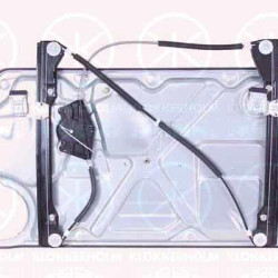 Window Regulator, without electric motor, Electric, Left Front, with bolted-on plate, 1C0 837 655 A (VW), 1C0 837 655 B (VW)