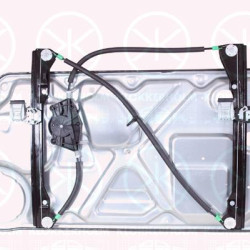 Window Regulator, Manual, Right Front, with bolted-on plate, 1C0 837 656B (VW), 1C0 837 656C (VW)