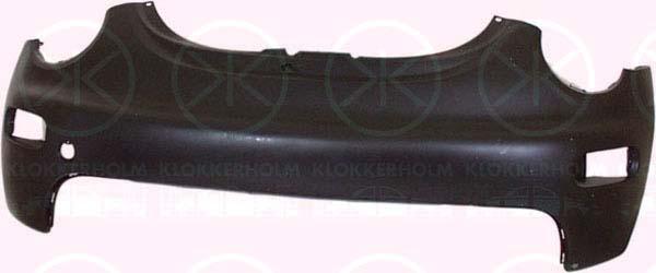 Bumper, w/primer, Front, 1C0 807 221C GRU (VW), 1C0 807 221D GRU (VW)