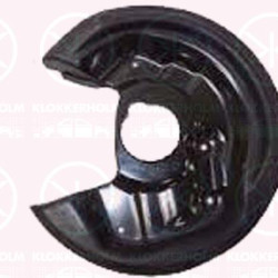 Splash Guard, brake disc, Rear Axle Right, for brake disc diameter [mm]: 256, 1Q0615612A (SKODA), 1Q0615612C (VW), 1Q0615612C (SEAT), 1Q0615612E (VW)