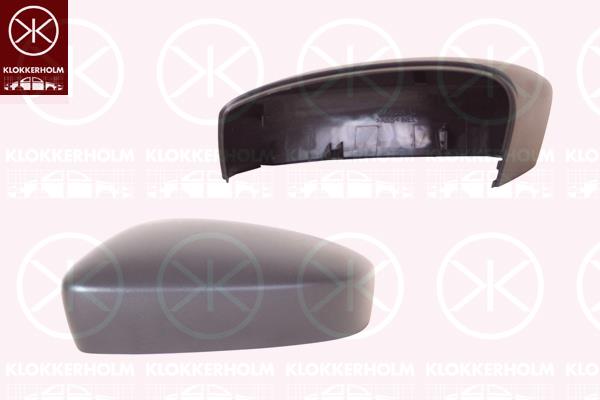 Housing, exterior mirror, black, Left, 5Z1 857 537 9B9 (VW)