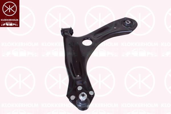 Control/Trailing Arm, wheel suspension, Front Axle Left, with bush, with ball joint, Lower Section, Control Arm, 1S0 407 151 (SEAT), 1S0 407 151 (VW), 1S0407151 (SKODA), 1S0407151 (VAG)