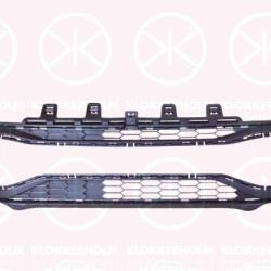 Ventilation Grilles, bumper, Front, black, 1S0 853 677 F 9B9 (VW)