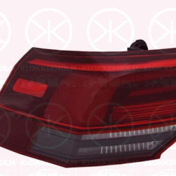 VW Golf 8 Galinis žibintas, Right, Outer section, LED, AL, 5H0945096B (VW), 5H0945096B (VAG)