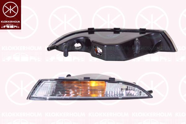 Direction Indicator, Left Front, with daytime running light, without bulb holder, 1K8953041C (VW), 1K8953041E (VW)