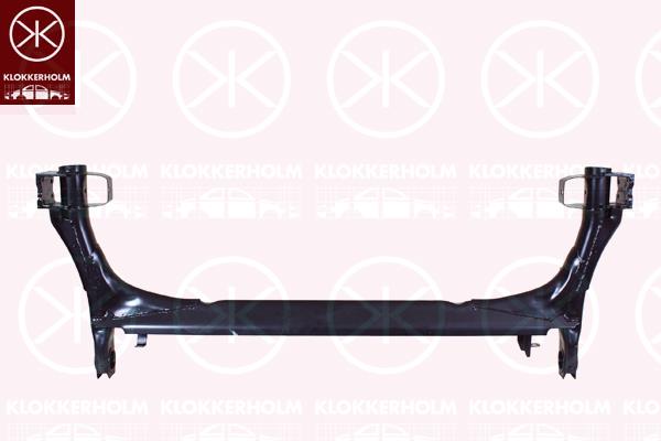 Axle Beam, without bush, Rear Axle, for vehicles with drum brakes on the rear axle, Full Body Section, 191 500 051 (VW), 191 500 051F (VW)