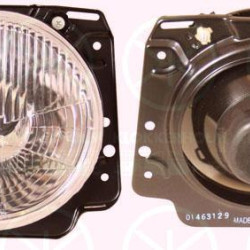 Headlight, Left, Right, Illuminance [lx]: 20, H4, for vehicles without headlight levelling, Depo, 191 941 753B (VW), 191941753 (VW)