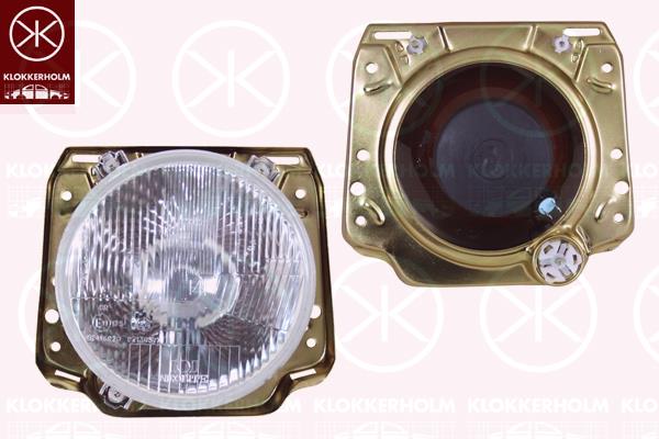 Headlight, H4, Neolite, Left, Right, Illuminance [lx]: 17.5, 191 941 753B (VW), 191941753 (VW)