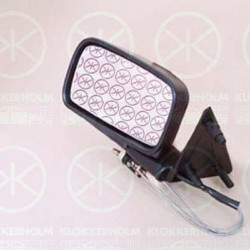 Exterior Mirror, Control: cable pull, Convex, Right, 191 857 508A (VW)