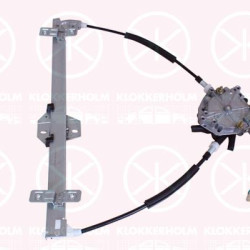 Window Regulator, OE-type, with electric motor, Electric, Right Front, 191 837 462A (VW)