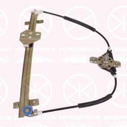 Window Regulator, 2/4-drs, OE-type, Manual, Right Front, 191 837 402B (VW), 191837402B (VW)