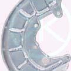 Splash Guard, brake disc, Front Axle Left, ATE/Lucas, Diameter 1/Diameter 2 [mm]: 260/105, for brake disc diameter [mm]: 239, Zinc-coated, 191 615 311A (VW), 191615311B (VW)