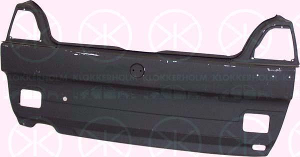 Rear Panel, Rear Panel, Full Body Section, 191 813 301 (VW)