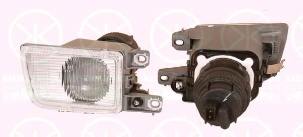 Front Fog Light, H3, with bulb holder, Left Front, 1H0 941 699B (VW), 1H0 941 699 (VW), 1HO 941 699 (VW)