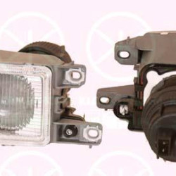 Front Fog Light, H3, with bulb holder, Left Front, 1H0 941 699B (VW), 1H0 941 699 (VW), 1HO 941 699 (VW)