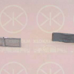 Eyelid, front fog light, for vehicles without front fog light, Left Front, 1H0 941 777 (VW), 1HO 941 777 (VW)