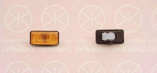 Direction Indicator, with bulb holder, yellow, lateral installation, 1H0 949 101A (VW), 1H0949101 (VW), 1H0949117 (VW)