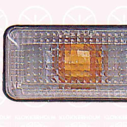 Direction Indicator, without bulb holder, white, lateral installation, 1H0949101B (VW)