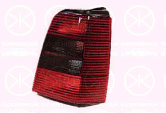 Tail Light Assembly, without bulb holder, Right, Indicator Colour: Smoke Grey, 1H9 945 112A (VW)