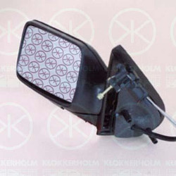 Exterior Mirror, Control: cable pull, Convex, Right, 1H1 857 508 01C (VW)