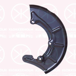 Splash Guard, brake disc, Front Axle Left, ATE/Girling, for brake disc diameter [mm]: 280, 3A0 615 311 (VW)