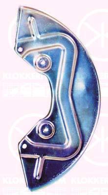 Splash Guard, brake disc, GIRLING/LUCAS, Front Axle, Diameter 1/Diameter 2 [mm]: 285/140, for brake disc diameter [mm]: 256, Zinc-coated, 357 615 311A (VW)