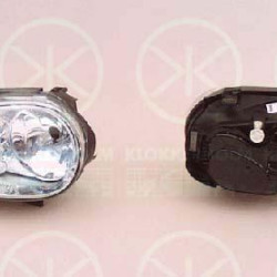 Headlight, H7/H1, for vehicles with headlight levelling, Left, Illuminance [lx]: 17.5, Hella, 1J1 941 017B (VW), 1J1 941 017F (VW), 1J1941017J (VW)