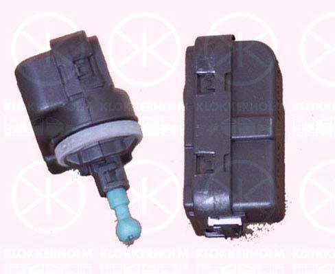 Actuator, headlight levelling, Electric, Valeo-type, 1J0 941 295B (VW), 6X0941295 (VW), 0000009948366 (FIAT), 1J0 941 295 C (VW), 1J0 941 295F (VW), 6X0941295D (VW), 9948366 (FIAT)