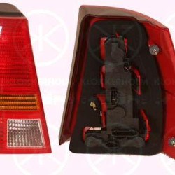 Tail Light Assembly, with bulb holder, Left, Indicator Colour: yellow, AL, 1J9 945 095K (VW), 1j9 945 095P (VW), 1J9945095K (VW)