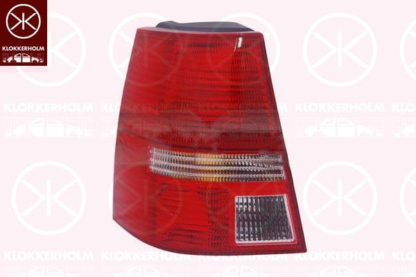 Tail Light Assembly, Left, Indicator Colour: white, without bulb holder, 1J9 945 095AA (VW), 1J9945095AA (VW)