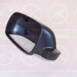 Housing, exterior mirror, black, Right, Width [mm]: 130, 3B1 857 538C 01C (VW)