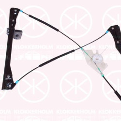 Window Regulator, 2-dr, OE-type, without electric motor, Electric, Right, 1J3 837 462 (VW), 1J3 837 462F (VW), 1J3 837 462H (VW), 1J3837462B (VW)