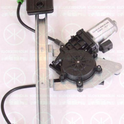 Window Regulator, Left Rear, Electric, without comfort function, with electric motor, 1J4 839 461F (VW), 1J4 839 730D (VW), 1J4839461B (VW), 1J4839729A (VW), 1J4839729C (VW), 1J4839730J (VW)