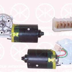 Wiper Motor, Front, Number of pins: 5, Voltage [V]: 12, 1C0 955 119 (VW), 535955119A (VW), 1C1 955 113B (VW), 1C2 955 113B (VW), 1H0 955 119 (VW), 1H1 955 113A (VW), 1H1 955 119 (VW), 1J0 955 119 (VW), 535 955 119A (SKODA)