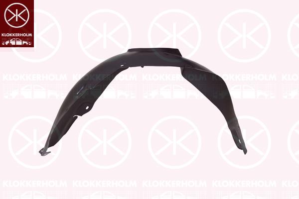 Liner, wheelhouse, Plastic, Left Front, 1J0 809 961A (VW)