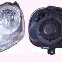 Headlight, H7/H7, with motor for headlamp levelling, Right, Housing Colour: chrome, Illuminance [lx]: 20, 1K6 941 006P (VW), 1K6 941 030P (VW)