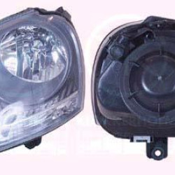 Headlight, H7/H7, with motor for headlamp levelling, Left, Housing Colour: grey, Illuminance [lx]: 25, 1K6 941 005C (VW), 1K6 941 005M (VW), 1K6941029C (VW)